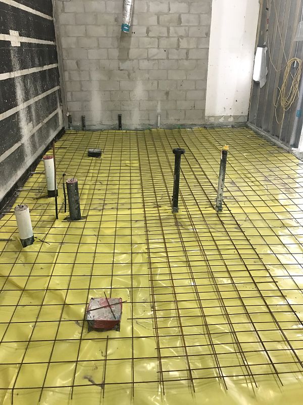 Moisture Barrier Installation