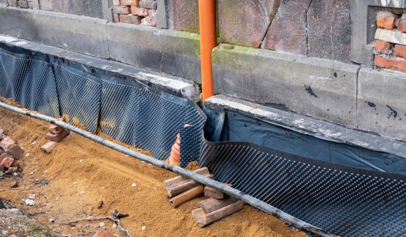 Moisture Barrier Installation