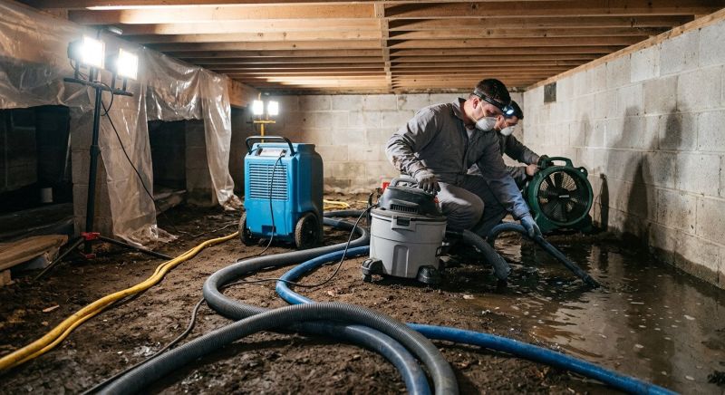 Basement Water Removal in Chandler, AZ