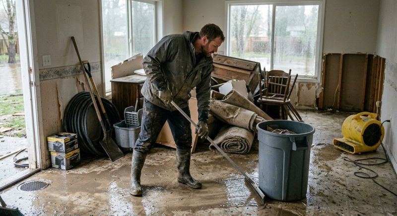 Flood Damage Cleanup in Scottsdale, AZ