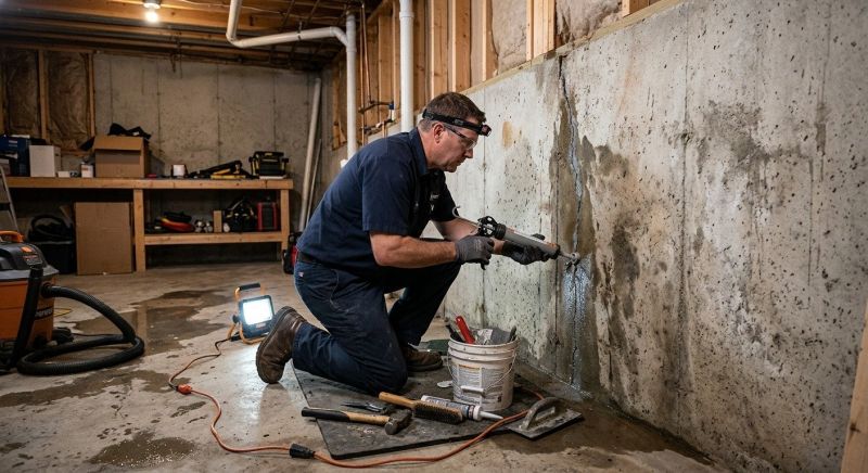 Leaking Basement Repair in Fort Collins, CO